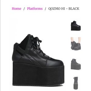 YRU QOZMO HI - BLACK